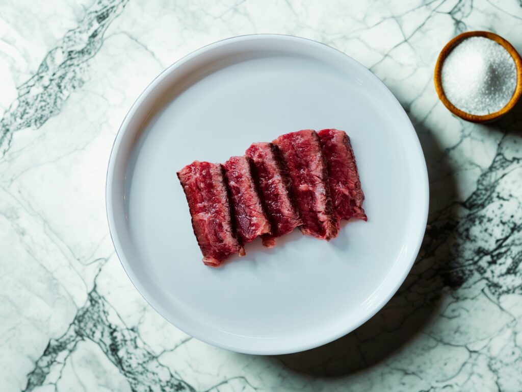 Côte à l'os cuite